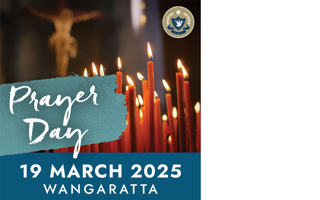 Prayer Day, Wednesday 19 March 2025, Wangaratta